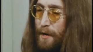 John Lennon amp Yoko Ono Interview with Marshall McLuhan part 1 [upl. by Naerda]