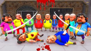 Motu Patlu Playing Hide And Seek With Colorfull Zone The Don In Gta 5  motu patlu aur zone the don [upl. by Noterb]