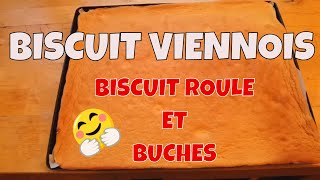 BISCUIT VIENNOIS  Génoise Roulée  IDÉAL pour les bûches et gâteaux roulés   Spicynthia [upl. by Kore]