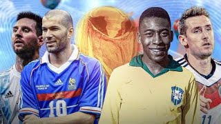 Top 10 Greatest Footballers in World Cup History 🤩🔥🥶🥵 shorts viral edits trending football [upl. by Eiznik]