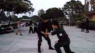 Chosun Ninja  Defense Against Sword Draws from Backside [upl. by Nollid242]