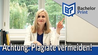 Was ist ein Plagiat Definition  Konsequenzen  Vermeidung [upl. by Hares]