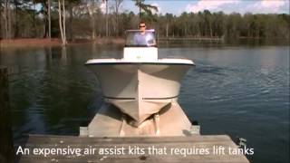 GlideNRide video  Boat Lift  Jet dock  Drive on floating dock Easy to use [upl. by Hibbert]