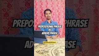 Prepositional Phrase Vs Adverb Phrase [upl. by Anahpos907]