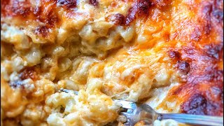 HOW TO MAKE “OLE SKOOL” SOUTHERN BAKED MAC N CHEESE [upl. by Sassan]