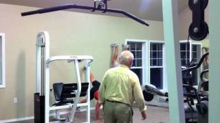 CrossFit WOD DB Snatches Wall Climbs and Pull Ups [upl. by Kenway]