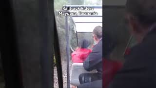 Railtrack Riders is Crazy tasmania history railways train railtrackriders maydena hobart [upl. by Niwrehs990]