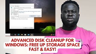 Advanced Disk Cleanup for Windows Free Up Storage Space FAST amp EASY [upl. by Pearle]