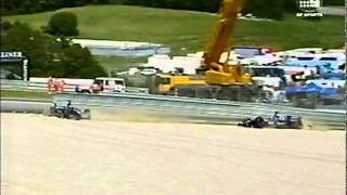 Alesi Collide with his Teammate Heidfeld in Austria 2000 [upl. by Billen48]