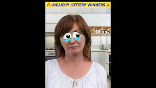 🔥Unlucky Lottery Winners☹️shorts viral [upl. by Yrotciv]