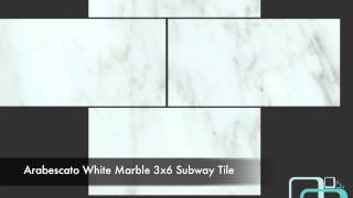 Arabescato Honed  Polished Marble Mosaic Tiles Mosaic Moulding Collection [upl. by Reste988]