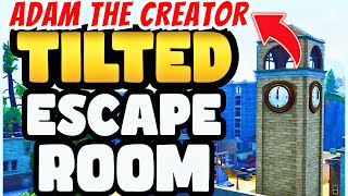 Tilted Escape Room  AdamTheCreator [upl. by Falo]