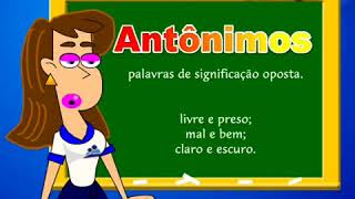 Sinônimo e Antônimo O que é Sinônimo O que é Antônimo [upl. by Roon]