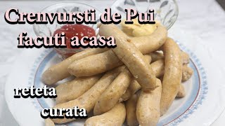 Crenvursti de Puifacuti acasaReteta simpla fare geltina sau aditivi alimentari [upl. by Jamison667]