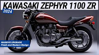 2024 Kawasaki Zephyr 1100 ZR Massive Upgrade Fresh and Modern Design [upl. by Llenahs]