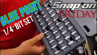 Snap On Friday New Blue Point 14” Bit Set and Losing Tools Is Costly [upl. by Sirtimed443]