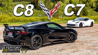 C8 vs C7 Corvette Comparison  Finally  Everyday Driver TV Season 7 [upl. by Algernon]