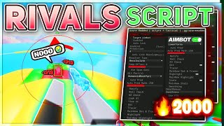 NEW Roblox RIVALS Script Hack Aimbot Rage Gun Mods Player ESP  More  FREE amp KEYLESS [upl. by Schrader]