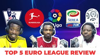 TOP 5 EUROPE LEAGUE REVIEW  VOLT SPORTS [upl. by Finnegan]