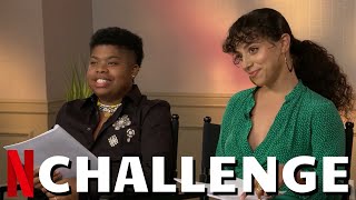 FEAR STREET Cast Plays quotThe Worlds Toughest Table Readquot Challenge With Kiana Madeira  Netflix [upl. by Kellby465]