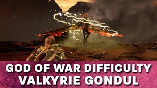 Valkyrie Gondul on Hardest Difficulty Give Me God of War Difficulty [upl. by Vitale965]