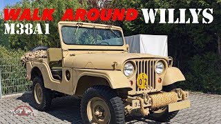 Willys Jeep M38A1  Walk Around in the backyard [upl. by Wistrup]