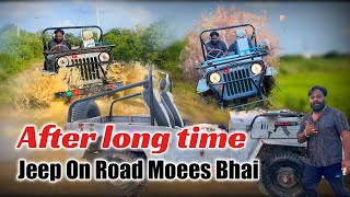 After long Time Jeep off Road Moees Bhai Jeep 4X4 next level Video  international  Jeep offRoding [upl. by Sordnaxela]