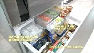 Panasonic Bottom Mount Refrigerators feature Inverter and ECONAVI Technology [upl. by Bolten]