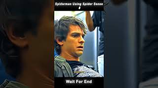 Spiderman Using Spidey Sense Part 2 🗿shortsmarvelcaptainamericaspiderspiderman funny ironman [upl. by Ingold]