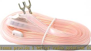 Ancable 300 Ohm FM Antenna T Shape Dipole Radio Ant with Spade Terminal for Yamaha Sharp JVC Denon [upl. by Anircam408]