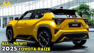 INTRODUCING THE NEW TOYOTA RAIZE 2025 THE ULTIMATE ENTRYLEVEL SUV [upl. by Sherrie]