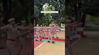 पुलिस स्मृति दिवस प्रयागराज trending police memories divas smriti day 2024 2024shorts line [upl. by Einahpehs]