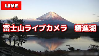 【LIVE】精進湖からの「富士山ライブカメラ」 quotmount fuji live cameraquot from Lake Shojiko [upl. by Aihsenor387]