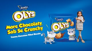 Innovative Olys Chocolate Filled Biscuits More Chocolaty Sab Se Crunchy [upl. by Ytsirc]