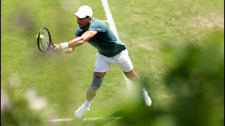 Wimbledon 2024 Practice Highlights  Djokovic Alcaraz Sinner Medvedev Wawrinka Tiafoe [upl. by Kendyl]