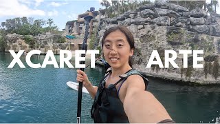 I went to Mexicos BEST AllInclusive Resort  Hotel Xcaret Arte [upl. by Haorbed]