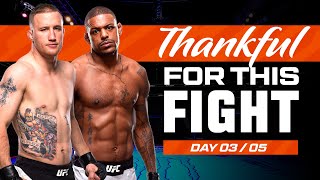 Justin Gaethje vs Michael Johnson  UFC Fights We Are Thankful For  Day 3 [upl. by Neyugn533]