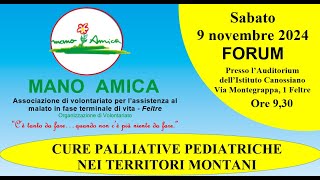 registrazione forum Mano Amica Feltre 9 11 24 [upl. by Bevan499]