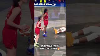 Caitlin never passes these shots up 😂 caitlinclark basketball wnba [upl. by Kiel]