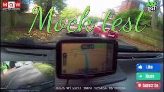 Mock Driving test  Driving test route  test Fail  Fearnville lesiure centre  Leeds  Harehills [upl. by Reiner422]