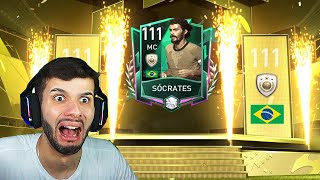 RAFÃO Consegue o Sócrates no FIFA Mobile [upl. by Kalle]