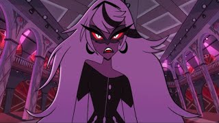 all carmilla carmine scenes season one  hazbin hotel scene pack [upl. by Ravel155]