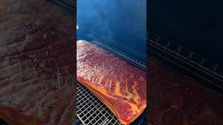 How to Cook The BEST BACON Home made MAPLE BACON bbq bacon shorts [upl. by Arlynne]