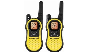 Motorola Talkabout MT 350R 2Way Radio Review [upl. by Skricki]