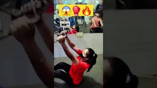 🥊Back workout 😱at gym for😍 beginners💫 trending🔥 ✨️motivation☄️ gymlover🚩 [upl. by Doroteya501]