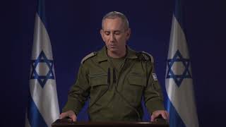 RAdm Daniel Hagari Reveals Details on Death of 4 Israeli Hostages Under Hamas Captivity [upl. by Aerbua]