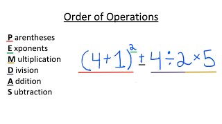 Order Of Operations PEMDAS  Explained With Examples [upl. by Anaiuq982]