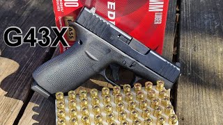 Glock 43X Review amp Shoot [upl. by Arral]