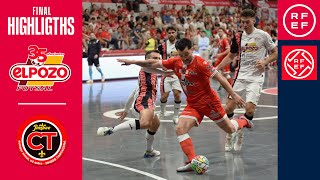 Resumen PrimeraDivisiónFS  ElPozo Murcia Costa Cálida 1  2 Jimbee Cartagena  Playoffs  Final [upl. by Sunday122]