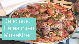 The National Dish of Palestine MusakhanRecipe442CFF [upl. by Marcella]